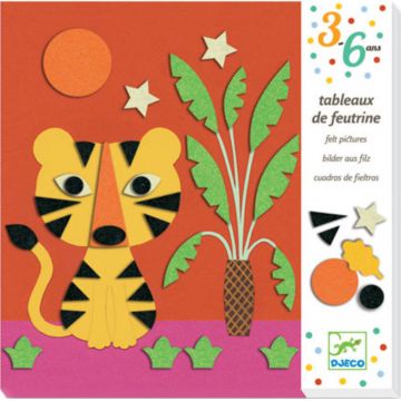 Set creativ Djeco - Colaje Natura