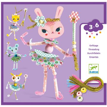 Set creativ Djeco - Faceti animale My Fairies