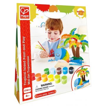 Set creativ Hape - Insula tropicala