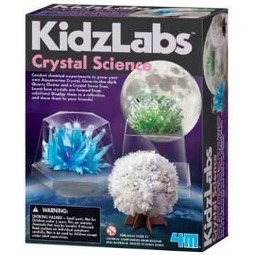 Set de creatie 4M KidzLabz - Creeaza, creste cristale!