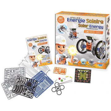 Set de experimente Buki Sciences - Energia solara 14 in 1