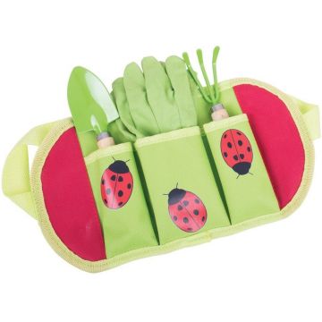 Set de joaca Bigjigs - Centura cu instrumente pentru gradina