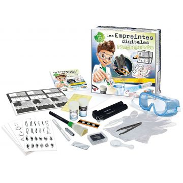 Set de știință Buki Sciences - Amprente, cu 12 experimente