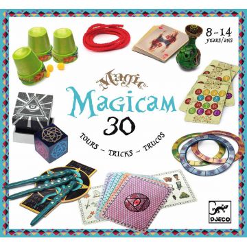 Set de trucuri pentru copii Djeco - Magicam, 30 de trucuri