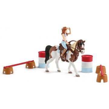 Set figurine Schleich Horse Club - Western cu Hannah