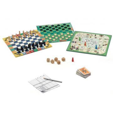 Set jocuri clasice pentru copii Djeco - 20 jocuri