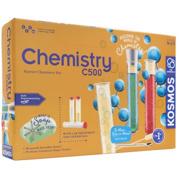 Set pentru experimente Kosmos - Chimie С500