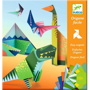 Set pentru origami Djeco - Dinozauri