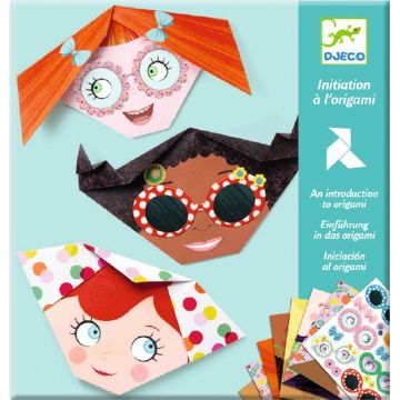 Set pentru origami Djeco - Fete frumoase