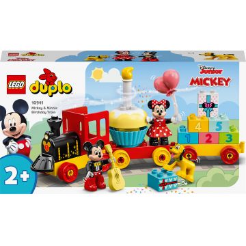 Constructor LEGO Duplo Disney - Tren pentru ziua de nastele a lui Mickey si Minnie (10941)