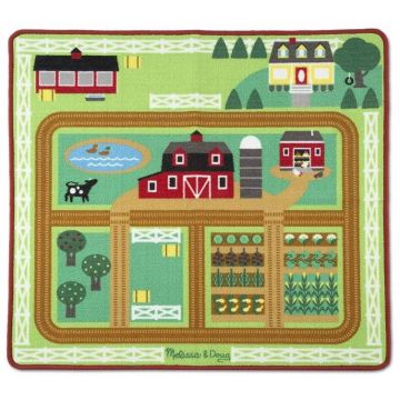 Covoras de joaca pentru copii Melissa & Doug - Ferma