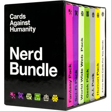 Extensie pentru jocul de societate Cards Against Humanity - Nerd Bundle