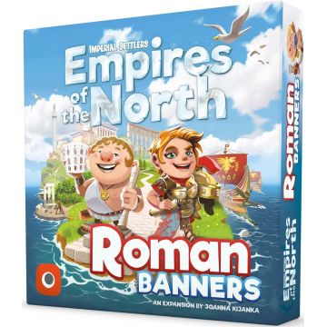 Extensie pentru jocul de societate Imperial Settlers: Empires of the North - Roman Banners