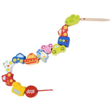 Joc de insirat Classic World - Trafic, cu figuri din lemn