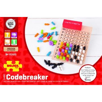 Joc de lemn pentru copii Bigjigs - Tauri si vaci
