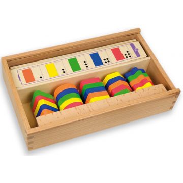 Joc de logică din lemn Andreu toys - Forme si culori