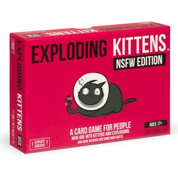 Joc de societate Exploding Kittens: NSFW Edition - Petrecere