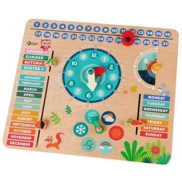 Joc din lemn Classic World - Calendarul padurii