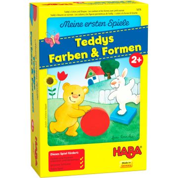 Joc educativ Haba - Formele si culorile lui Teddy