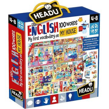Joc educativ Headu - Casa mea, primele 100 de cuvinte in engleza