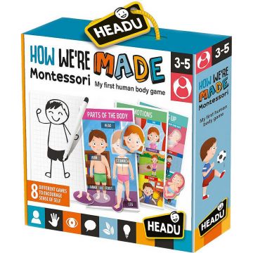 Joc educativ Headu Montessori - Cum am fost facuti