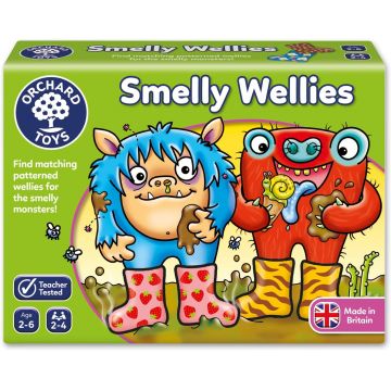 Joc educativ pentru copii Orchard Toys - Smelly Wellies