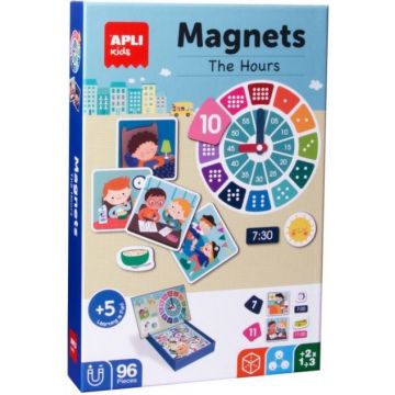 Joc magnetic pentru copii Apli - Orele