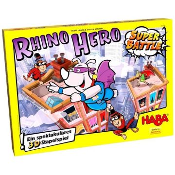 Joc pentru copii Haba - Rhino Hero Super Battle
