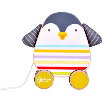 Jucarie de tras Classic World - Pinguin