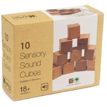 Jucarie din lemn Andreu toys - Cuburi senzoriale