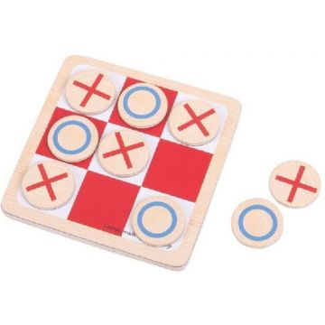 Jucarie din lemn Bigjigs - X si 0