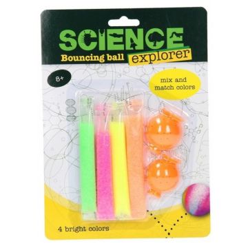 Jucărie pentru copii Johntoy Science explorer - Bila saritoare, sortiment