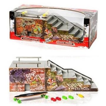 Jucarie pentru degete Grip&Trick - Rampa pentru skateboard