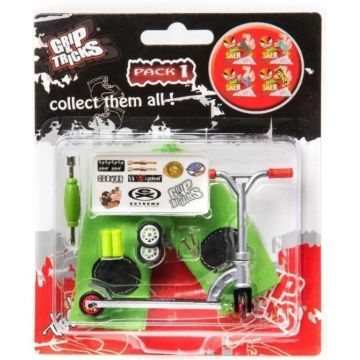 Jucarie pentru degete  Grip&Trick - Trotineta, gri