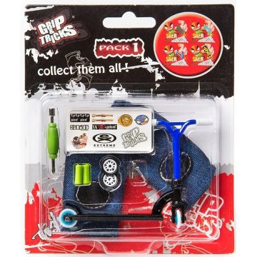 Jucarie pentru degete Grip&Trick - Trotineta, neagra