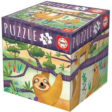 Mini puzzle Educa de 48 piese - Lenes