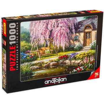 Puzzle Anatolian din 1000 de piese - Casa cu gradina de cirese, Sung Kim