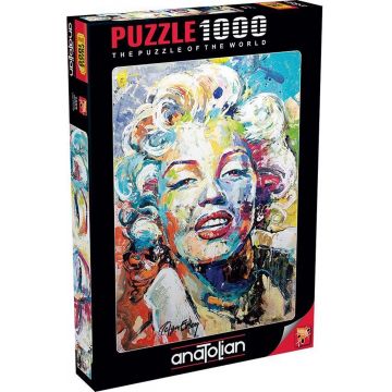 Puzzle Anatolian din 1000 de piese - Marilyn, Tolga Ertem
