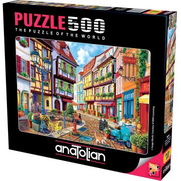 Puzzle Anatolian din 500 de piese - Cobblestone Alley