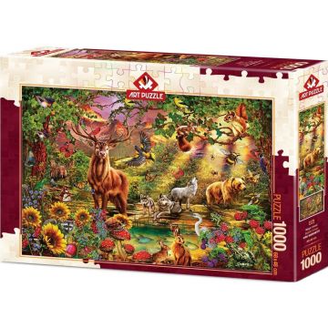 Puzzle Art Puzzle din 1000 de piese - Magic Forest