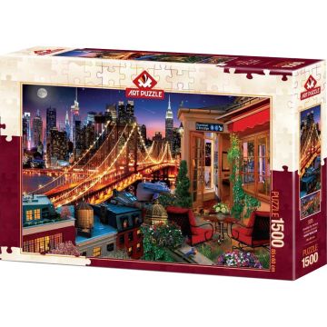 Puzzle Art Puzzle din 1500 de piese - Brooklyn By Terrace, David M.