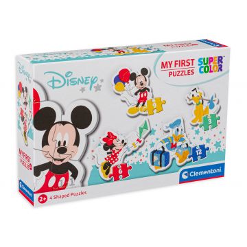 Puzzle bebe Clementoni 4 în 1 - My First Puzzle Micke Mouse