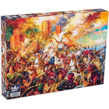 Puzzle Black Sea de 1000 piese - Hanul Tervel ii invinge pe arabi, Vasil Goranov
