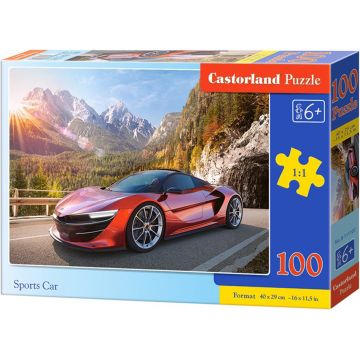 Puzzle Castorland din 100 de piese - Masina sport