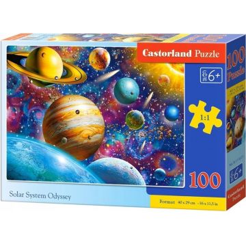 Puzzle Castorland din 100 de piese - Odiseea Sistemului Solar