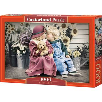 Puzzle Castorland din 1000 de piese - Prima iubire