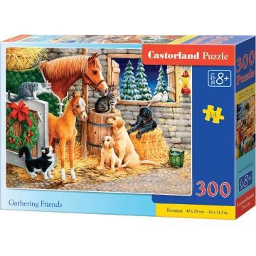Puzzle Castorland din 300 de piese - Adunarea prietenilor