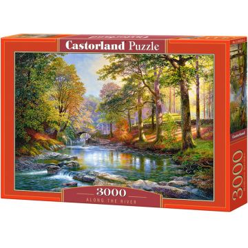 Puzzle Castorland din 3000 de piese - De-a lungul raului