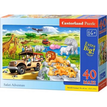 Puzzle Castorland din 40 XXL de piese - Safari