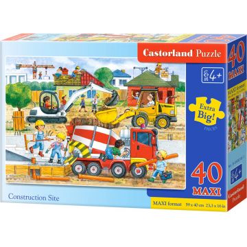 Puzzle Castorland din 40 XXL de piese - Santier